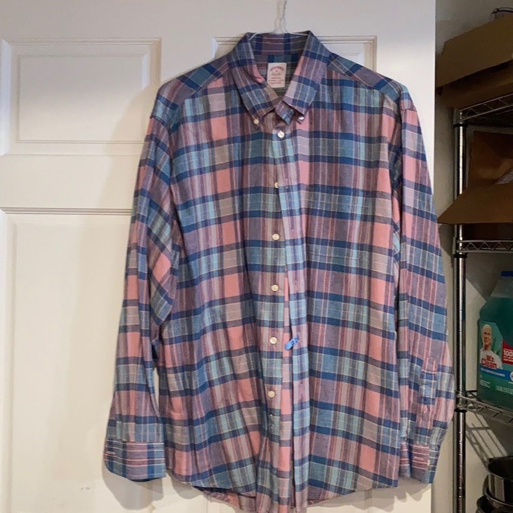 Brook Brother Long Sleeve Dress Shirt